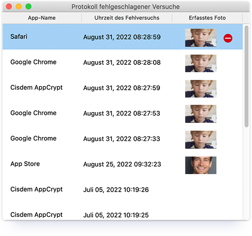 capture filed attempt