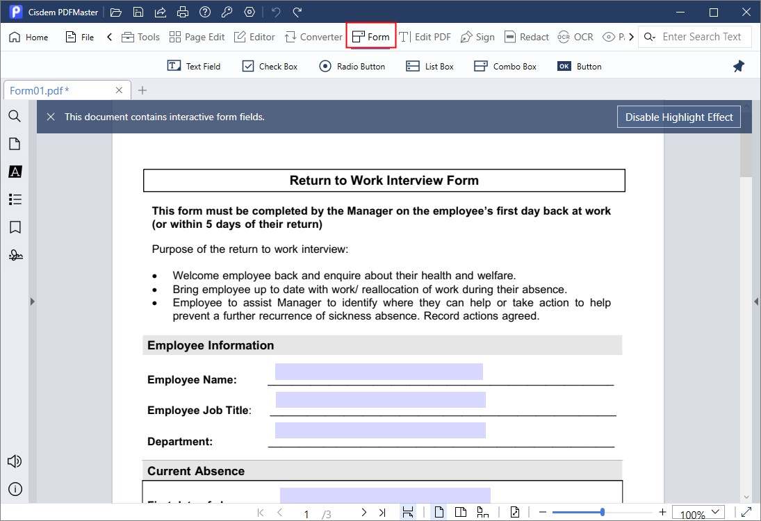 remove fillable fields from pdf cisdem02
