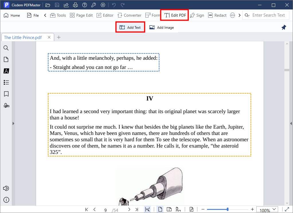 add text box to cisdem01