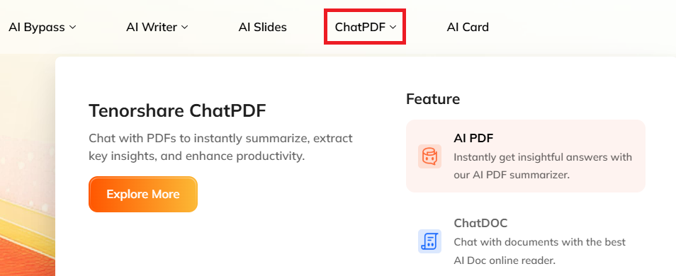 tenorshare ai pdf summarizer tool01