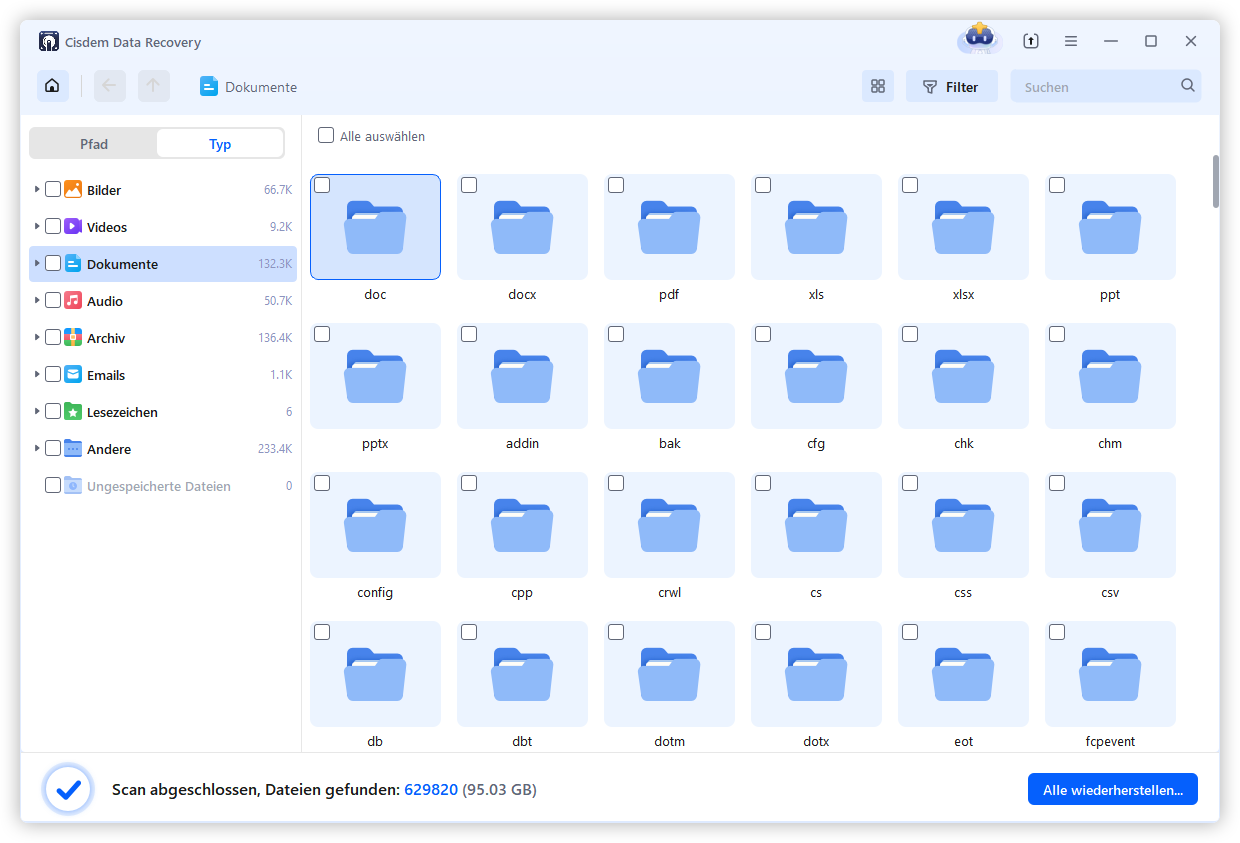 recover recycle bin file with cisdem 02