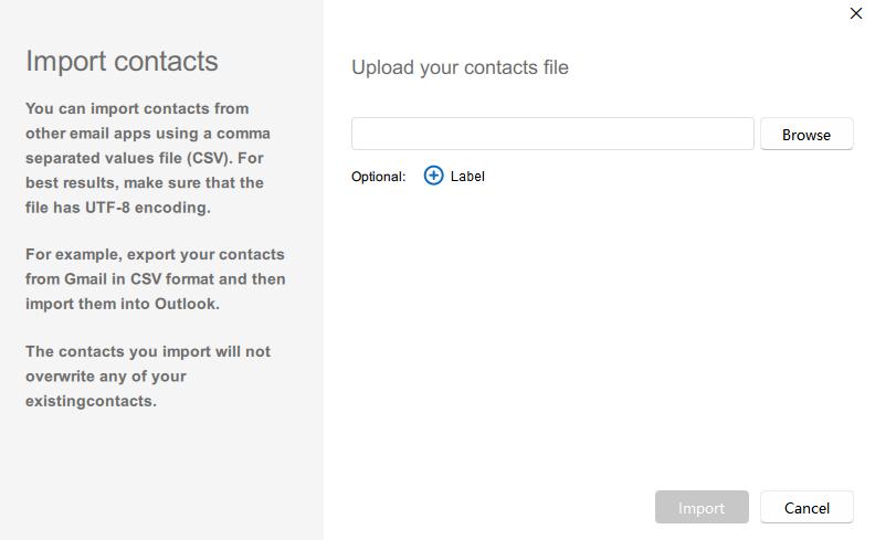 import contacts to Cisdem ContactsMate from CSV file