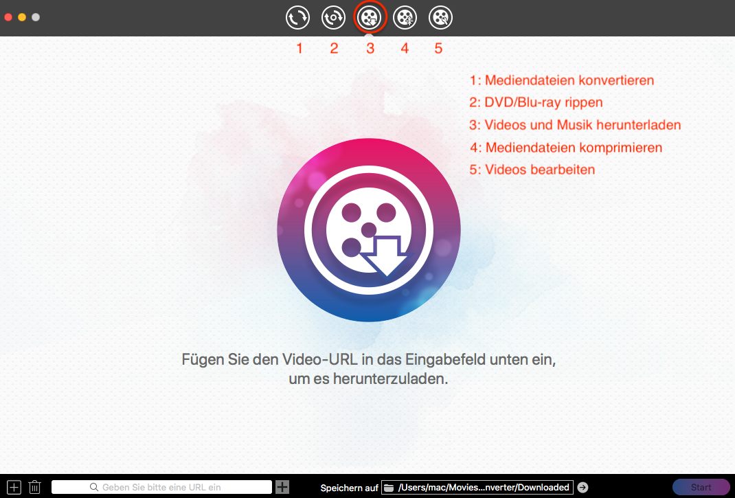 go to download interface