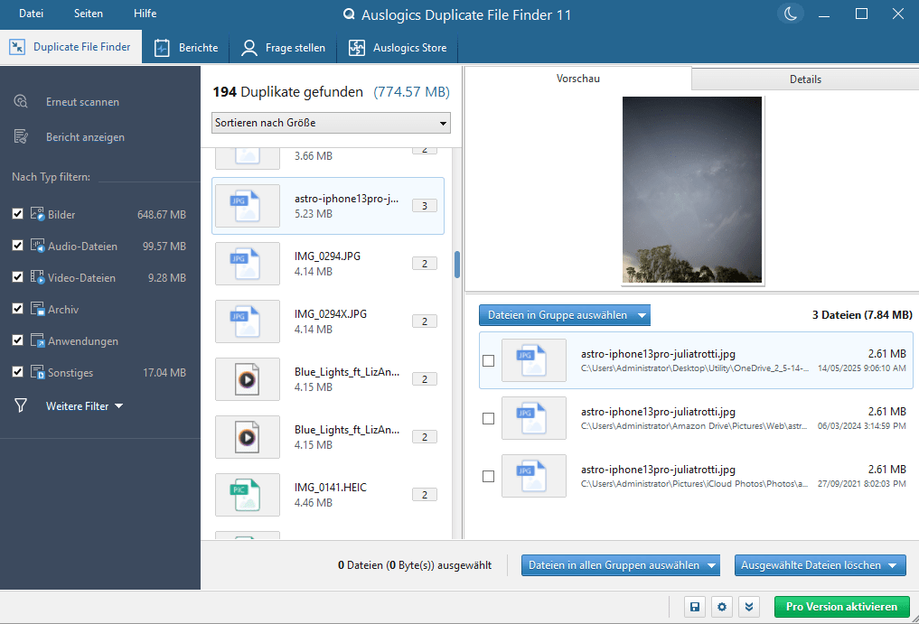 der beste kostenlose Sucher für doppelte Dateien für Windows-PCs