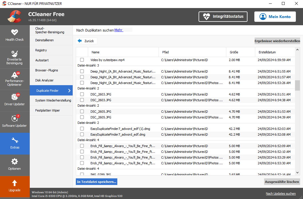 Ashisoft Duplicate File Finder