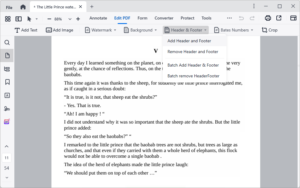 add footer to pdf cisdem02