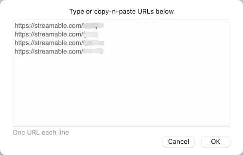 add multiple links