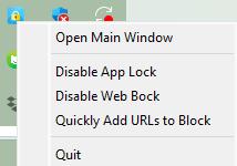 open main window