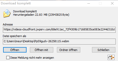 Download fertig