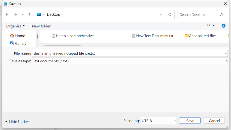 recover unsaved notepad 03