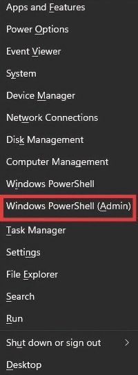 Windows PowerShell Admin
